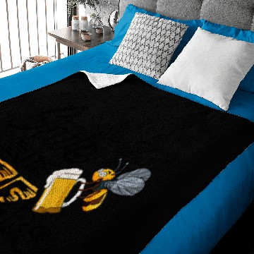 Discover save beers bee beekeeper Baby Blankets