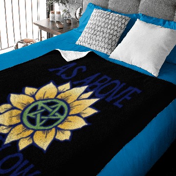 Discover as above so below Baby Blankets