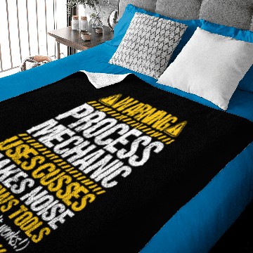 Discover Process Mechanic Process Engineering Gift Present Baby Blankets