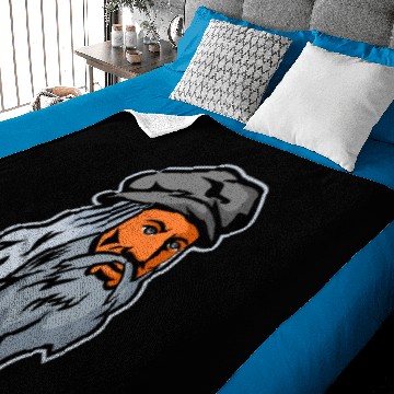 Discover Leonardo da Vinci Head Mascot Baby Blankets