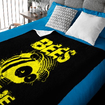 Discover bees or die beekeeper Baby Blankets