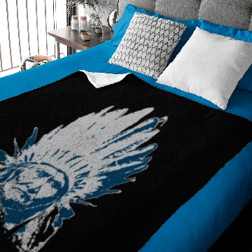 Discover Geronimo Apache Native American Indian Warrior Baby Blankets
