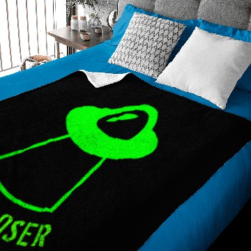 Discover get in loser Baby Blankets