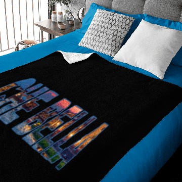 Discover Che Bella - Ponte Vecchio backdrop on the text Baby Blankets