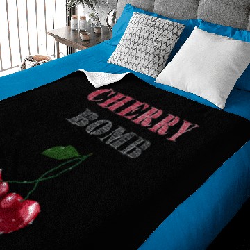 Discover Cherries - Cherry Bomb Baby Blankets