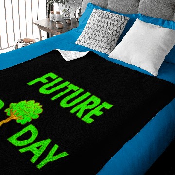 Discover Future Friday Environment Protest bio Baby Blankets
