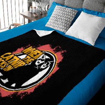 Discover When the catnip kicks in Baby Blankets