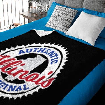 Discover ILLINOIS - AUTHENTIC ORIGINAL - CUBS COLORS Baby Blankets
