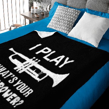 Discover trumpet Baby Blankets