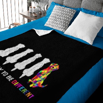 Discover Labrador Be Different Baby Blankets Rainbow Baby Blankets