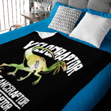 Discover Velociraptor Distanceraptor Timeraptor Funny Baby Blankets
