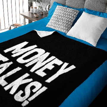 Discover MONEY TALKS Baby Blankets