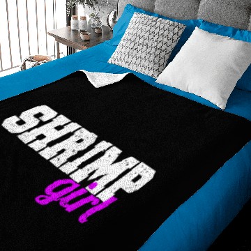 Discover Shrimp girl Baby Blankets