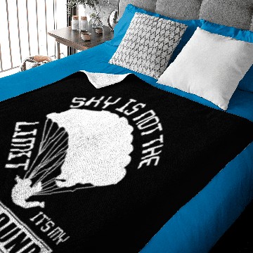 Discover Skydiving Baby Blankets