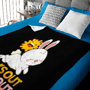 Discover Suns Out - Buns Out - Bunny Gift idea Baby Blankets