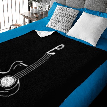 Discover Guitar Classic Rock Concert Baby Blankets