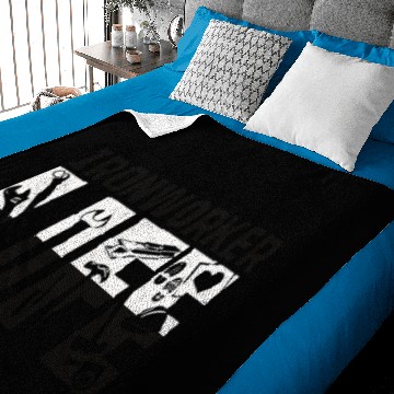 Discover Awesome Ironworker worker human engineer dad Baby Blankets