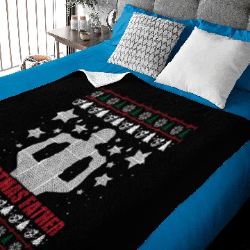 Discover Christmas Father Baby Blankets