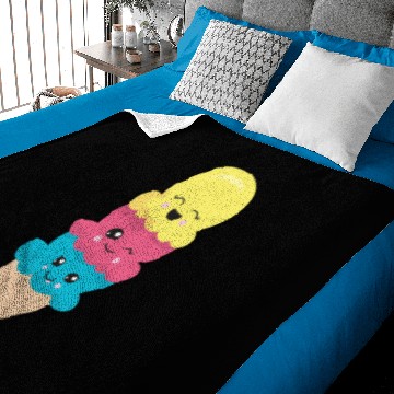 Discover Ice Waffle Baby Blankets