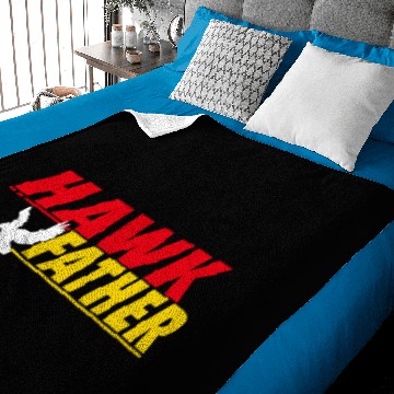 Discover Hawk Father Baby Blankets
