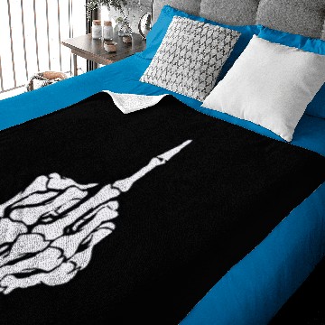 Discover skeleton hand Baby Blankets