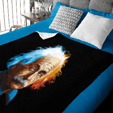 Discover Albert Einstein Baby Blankets