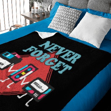 Discover Retro 90 Software Engineer Programmer Nerd Geek Baby Blankets