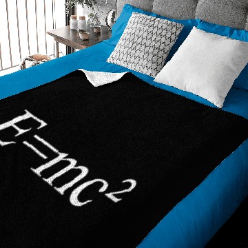 Discover E=mc² - Albert Einstein - maths - mathematics Baby Blankets