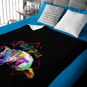 Discover Platypus polygon Baby Blankets