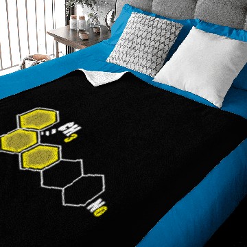 Discover Chemistry Formula Structure Life Elements Gift Baby Blankets