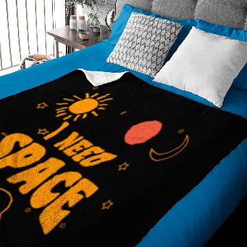 Discover Solar System Space Science Baby Blankets
