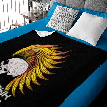 Discover Mohawk Mania Punk Rock Baby Blankets
