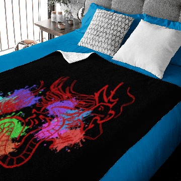 Discover Chinese Dragon Baby Blankets