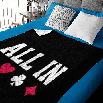 Discover Poker Baby Blankets