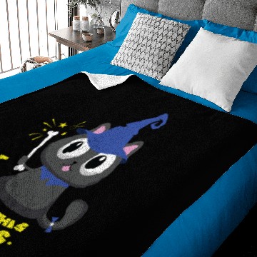 Discover I Found This Humerus I Wizard & Witch Cat & Bone Baby Blankets