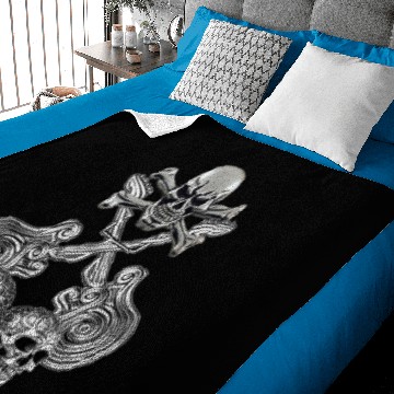 Discover Metal Mayhem Baby Blankets