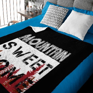 Discover Mountains Hiking Saying | Wanderlust Summit Hike Baby Blankets