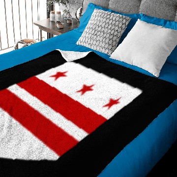Discover Washington DC Flag Baby Blankets