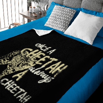 Discover Cheetah safari Baby Blankets