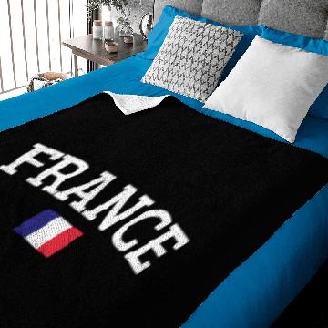Discover france Baby Blankets