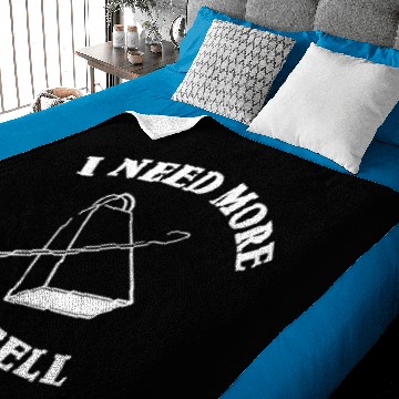 Discover I Need More Cowbell Baby Blankets