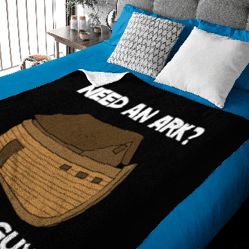 Discover Need an Ark, I NOAH a guy, funny giftidea Baby Blankets
