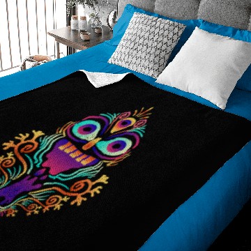 Discover Psychedelic Monster Baby Blankets