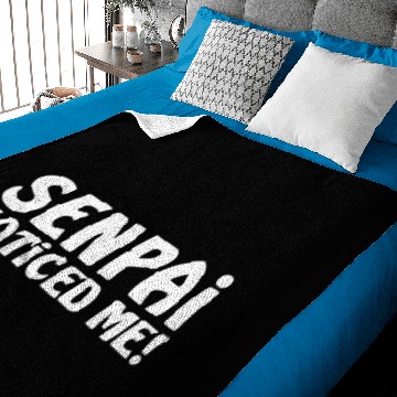 Discover senpai noticed me Baby Blankets