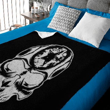Discover Skull Totenkopf Baby Blankets