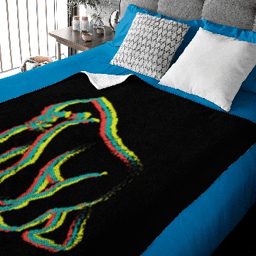 Discover Green King Kong Baby Blankets