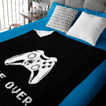 Discover Game over Baby Blankets