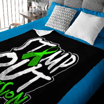 Discover Stomp out Depression - Depression Awareness Gift Baby Blankets