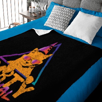 Discover Cat Party Animal Baby Blankets