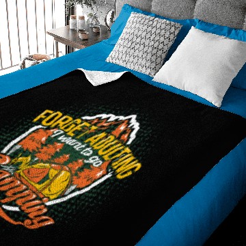 Discover Forget Adulting Baby Blankets